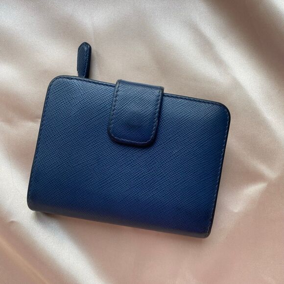 Blue Prada Wallet - Picture 3 of 7
